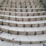 escalier beton jumeauville